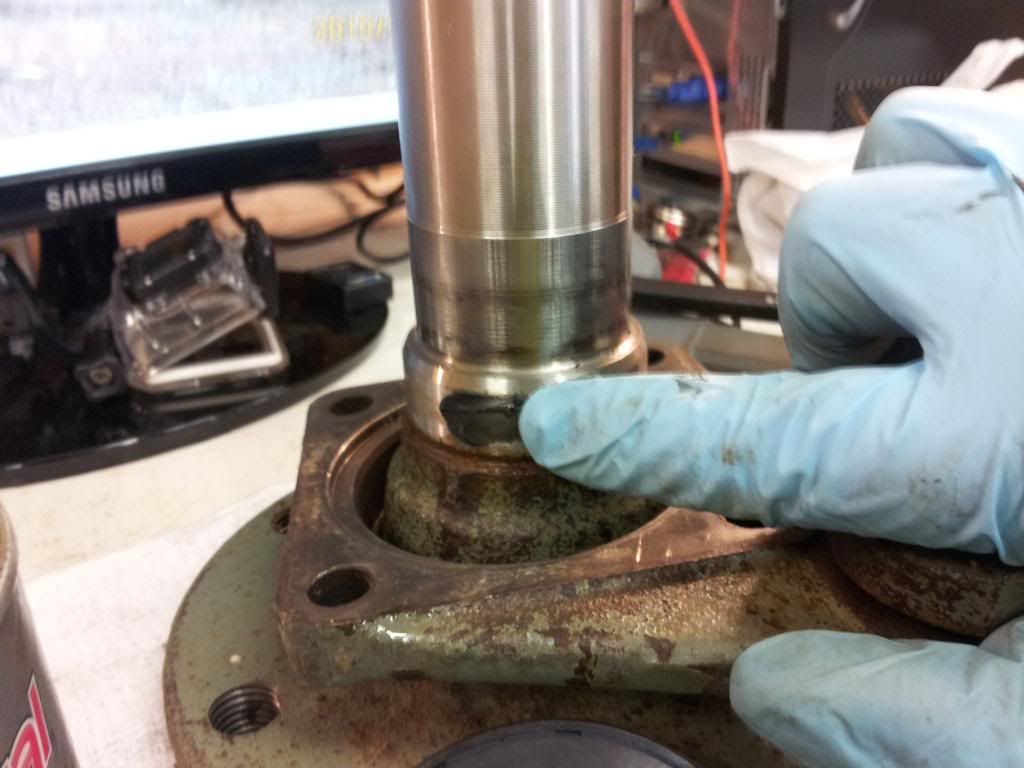 Leaking axle seal in 1601D what's involved in replacement My